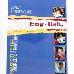 PASSPORT TO THE WORLD OF ENGLISH: LEVEL ONE TUTOR'S GUIDE (Digital Download)